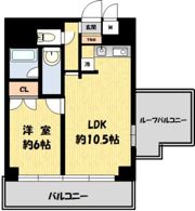 コスモ亀有Vの間取り画像