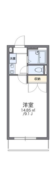 レオパレス東洋の間取り画像