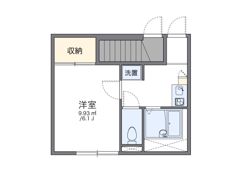 レオパレス扇の間取り画像