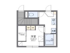 レオパレスブランポルトの間取り画像