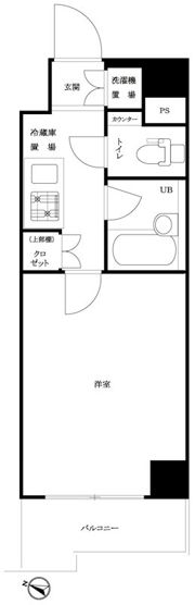 ルーブル大森山王弐番館の間取り画像