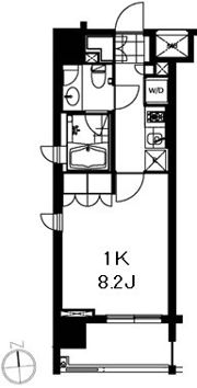 芝ウエストの間取り画像