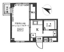 向丘ハウスの間取り画像