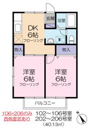 リバーストーンエイトの間取り画像