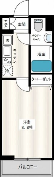 AZEST武蔵小金井の間取り画像