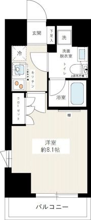 イアース練馬の間取り画像