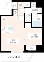 HY’s renata 南砂の間取り画像