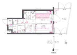 ZOOM西早稲田の間取り画像