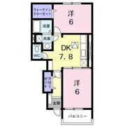 カーサ・アバンツァートの間取り画像