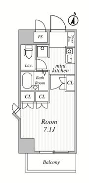プレサーブ・Kの間取り画像