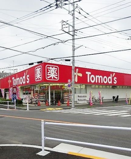 近くのトモズまで650m（徒歩9分）