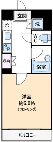 ルーブル鷺宮伍番館の間取り画像