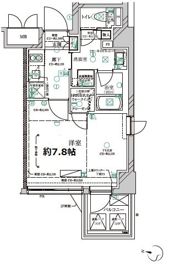 ディアレイシャス三軒茶屋の間取り画像