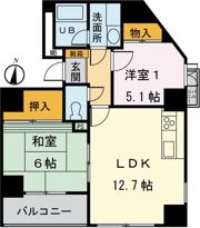 ラフィネITOの間取り画像
