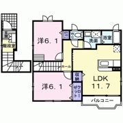ミニヨンの間取り画像