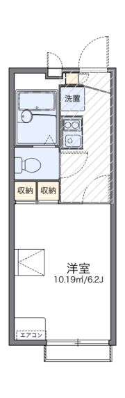 レオパレスピュアライズパートIIの間取り画像