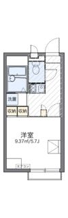レオパレスアズールの間取り画像