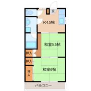 ふじハイツの間取り画像