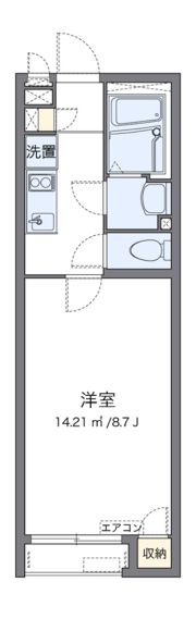 クレイノクローバーハイツIIの間取り画像