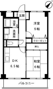 アーバンクレールソシアの間取り画像