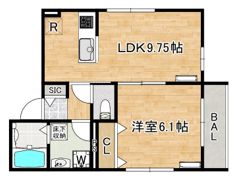 M Crest Annexの間取り画像