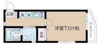 NSGATE亀有の間取り画像
