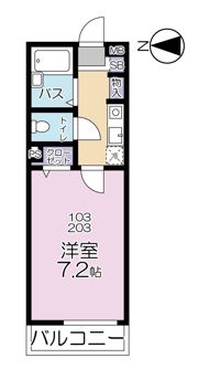ラピス・ガーデンの間取り画像