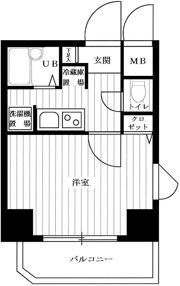 ルーブル中野南台の間取り画像