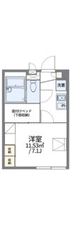 レオパレスピアネータの間取り画像