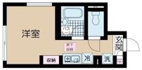 ラフィネ芦花公園Bの間取り画像