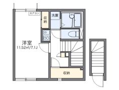 レオネクストARIETTAの間取り画像