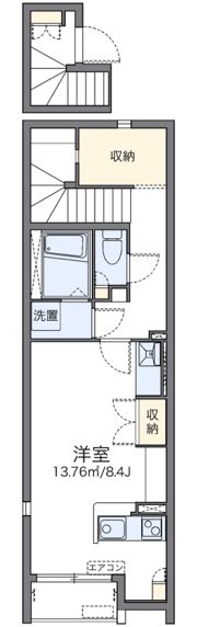 レオネクストモンスィルクレールの間取り画像