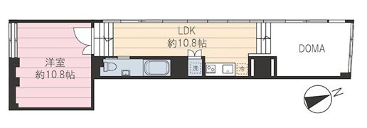 ラ・メゾン長崎XII（A.O.T）の間取り画像
