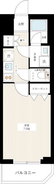 MAXIV武蔵小金井の間取り画像