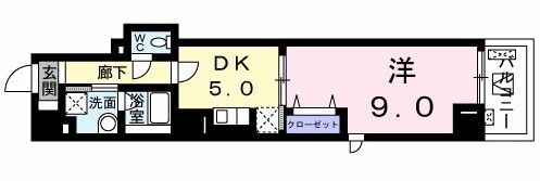 ミッド ヴィラ レジデンスの間取り画像