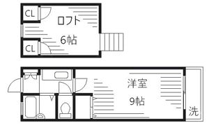 ブランドールIの間取り画像
