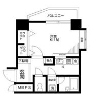 日神パレステージ三軒茶屋第2の間取り画像