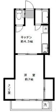 サンエイハイツの間取り画像