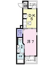 デュピエールEastの間取り画像