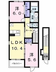 ヴァン フォーレIIの間取り画像