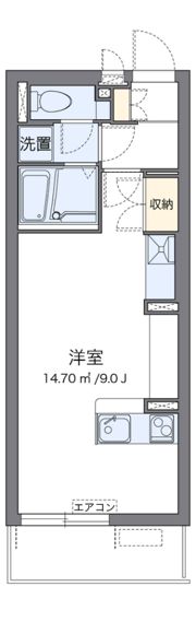 ミランダエレガンスの間取り画像