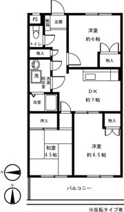 マグノリア千川の間取り画像