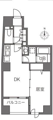 プラティーク新宿原町の間取り画像