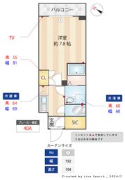 GENOVIA浅草IV skygardenの間取り画像