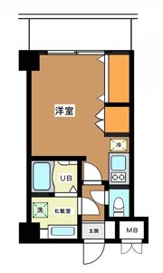 レスピール羽田の間取り画像