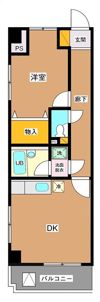 マスコ南大井の間取り画像