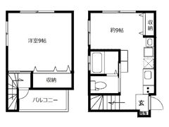 アクティ阿佐ヶ谷の間取り画像