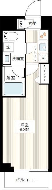 MAXIV赤羽西AZの間取り画像