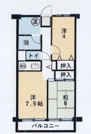 蓮根ペガサスビルの間取り画像