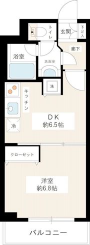 カスタリア新宿御苑の間取り画像